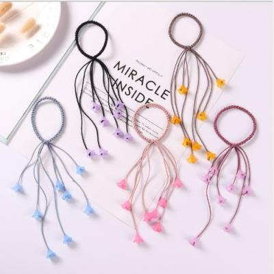 China Simple and beautiful Korean version of the original female handmade wind chimes hair band DIY ponytail rope for sale