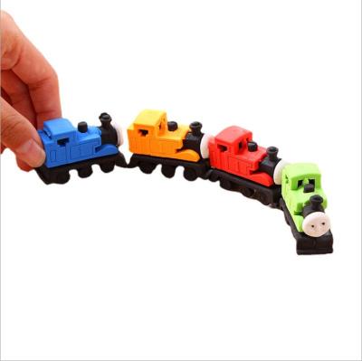 China Kindergarten stationery gift eraser Thomas locomotive eraser creative children's school supplies office eraser stationery for sale