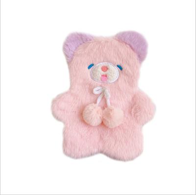 China Cute Creative Large Capacity Japanese Chick Style Teddy Bear Pencil Case Cartoon Student Stationery Storage Bag for sale