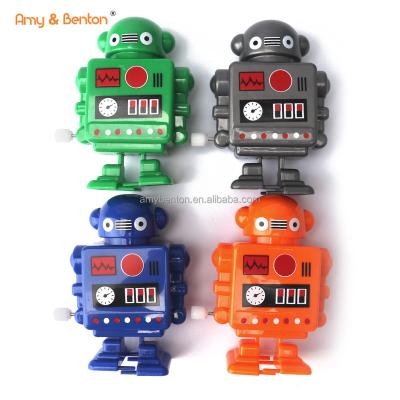 China New Educational Toys Space Series Toys Children Party Favor Robot Shape Wind Up Toys For Children Wind Up Colorful Robot Toy For Kids for sale