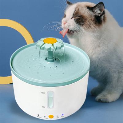 China Automatic 1.5L Cat Dog Water Drinking Automatic Circulation With Smart Sensor Pet Water Fountain for sale