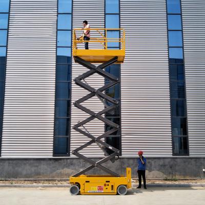 China Hotels Work Platform Truck Electric Towable Mobile Elevated Mobile Elevated Full Hydraulic Lift for sale