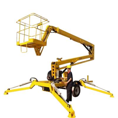 China Hotels Swing Arm Lift Hydraulic Lifting Platform Aerial Maintenance Lift for sale