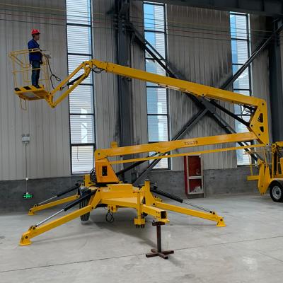 China Hotels 20 25m 40m Hydraulic China Man Cherry Picker Price for sale