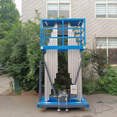 China Hotels Single Column, Double Column Air Operation Elevator Car, Movable Lifting Platform Aluminum Elevator for sale