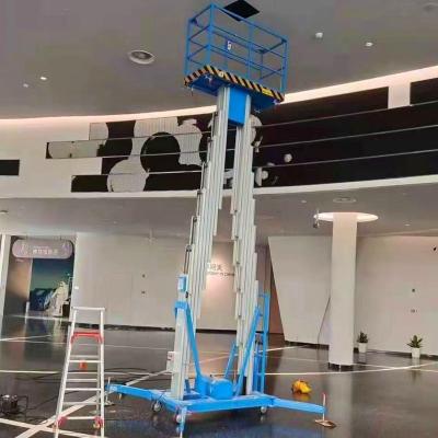 China Hotels Aluminum Alloy Single Operation Elevator Small Indoor Lifting Platform Elevator for sale