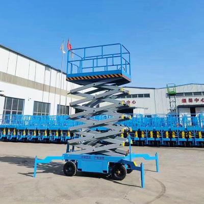 China Electrohydraulic Elevation Work Hotels Elevator Mobile Lift Platform 6/8/10/12m Lifting Platform for sale