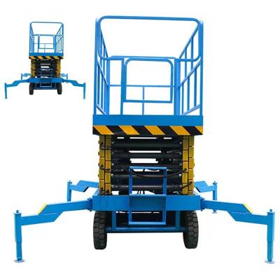 China Electrohydraulic Elevation Work Hotels Elevator Mobile Lift Platform 6/8/10/12m Lifting Platform for sale