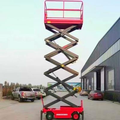 China Hotels Platform Spot Supply Conventional Electric Lift Ladder Lift Outdoor Climbing Machine for sale