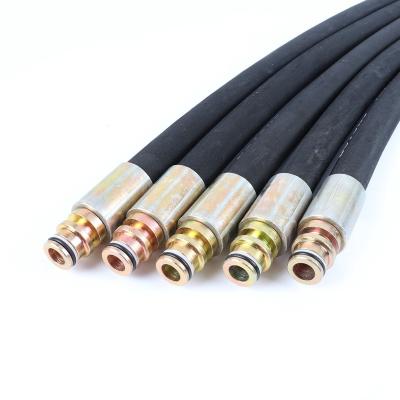 China Hydraulic oil manufacturers produce high quality wear-resistant and Oil-resistant high pressure industrial professional hydraulic hoses for sale