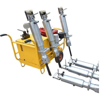 China Open Pit Rock Machine Large Rock Splitter Hydraulic Stone Splitter Splitter For Construction Works for sale