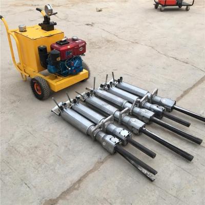 China Open Pit Rock Splitter 4Kw Electric Hydraulic Pump Darda Rock Splitter for sale