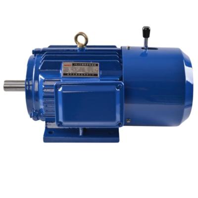 China High Quality Totally Enclosed 10HP 15HP 3 Phase AC Magnetic Brake Electric Motor for sale