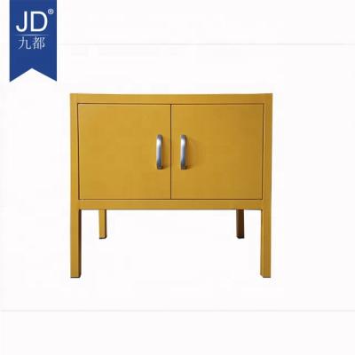 China Firmness Color Bed Side Locker Living Room Furniture Metal Cabinet Bedroom Storage Steel Closet Cabinet Small Office Furniture for sale