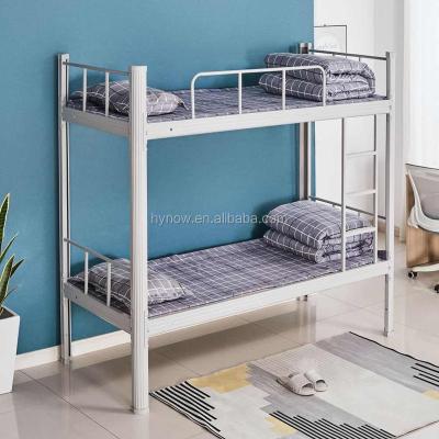 China Modern Design School Metal Bunk Bed Kids Metal Furniture Heavy Duty Frame Bunk Beds Commercial Metal Kids Bed Steel Bunk Bed Army Dorm Military Use for sale