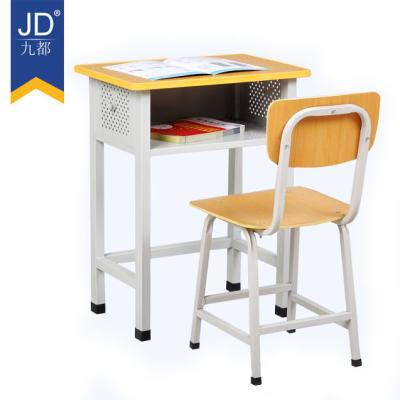 China Strong Modern School Office Equipment Furniture Manufacturers In School Sets Chair Metal Student Teenage Steel Desk With Lock for sale