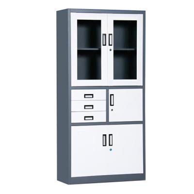 China Modern Practical Colorful Office Furniture Metal Storage Locker With Drawer Steel Filing Cabinet for sale