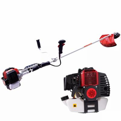 China Factory 2-Stroke Hot Sale 51.7cc Shoulder Type Gasoline Grass Trimmer Power Brush Cutter for sale