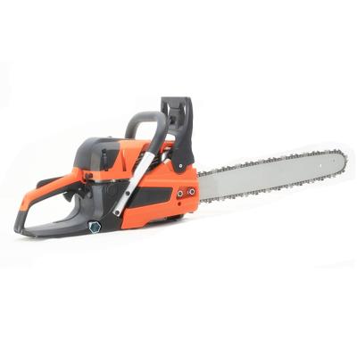 China Factory Direct Sale 2-Stroke Easy Start Strong Gasoline 52CC Chainsaws For Cutting Wood for sale