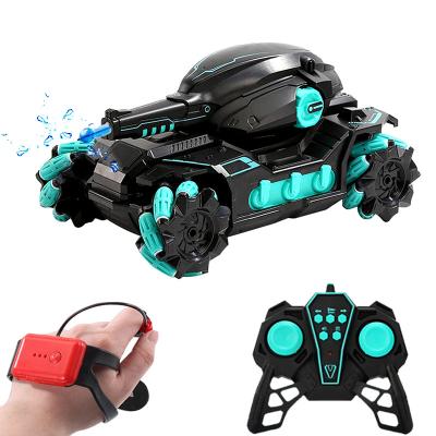 China Fire Gel Balls CPC Boys Gift Drift Toy Off Road Model Light Driving Music Watch Gesture Feeling Water Bomb 2.4G RC Car Remote Control Tank for sale