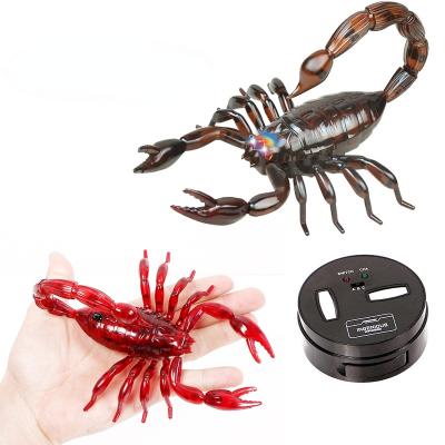 China Toy Scorpion Novelty Rechargeable Electric remote control animal model prop party scorpion simulation favorite delicate scary realistic bugs insects for sale