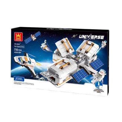 China SINYO Eco-Friendly Material Children's Educational Toy Factory The Space Station for sale