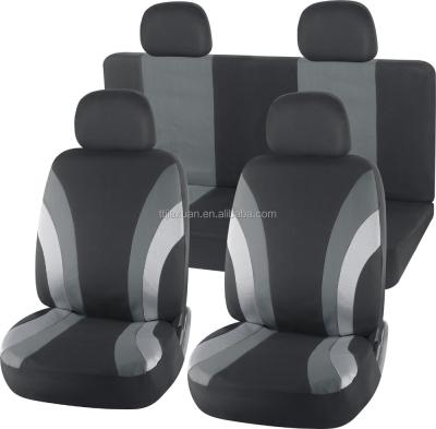 China Luxury Hot Sales 8Pcs 5 Colors 3MM Thickness Full Set Waterproof Leather Car Seat Cover for sale