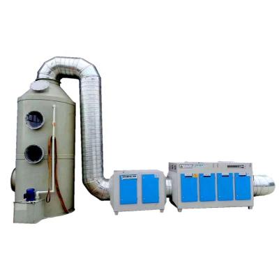 China Industrial Waste Gas Deodorization Industrial Waste Gas Purification Equipment With UV Photocatalytic Oxidation Deodorization for sale