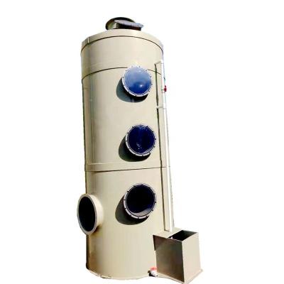 China Application of SS Industrial Waste Waste Gas Spray Tower Bolt Wet Scrubber Packed Absorption Tower/no Packing Spray Tower for sale