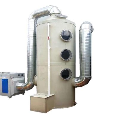 China Industrial Waste Tail Gas China Supplier High Efficiency Jet Tower Application for Plant Waste Gas Treatment Air Purifying Scrubber for sale