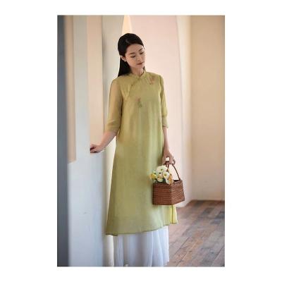 China Modern Designs Clothing Slimming Dresses Solid Color Style Long Dresses Women Elegant M /L/XL/XXL for sale