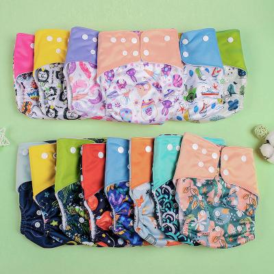 China Customized Reusable Baby Printed Cloth Diapers Hot Sale Pattern Baby Animal Cloth Diapers Child Hot Cloth Diaper for sale