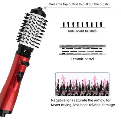 China Waterproof Hair Straightener Maker Hot Air Dryer Brush Hair Curling Iron Hair Styling Tools One Step Airbrush and Hot Styler Comb for sale