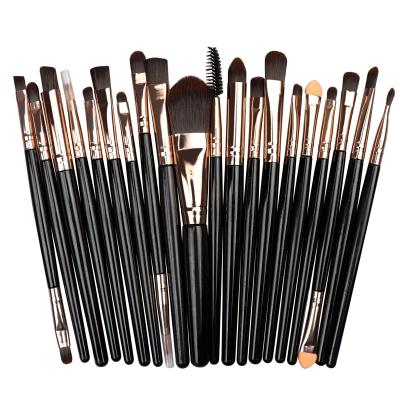 China Angular Blush Makeup Brush Set Foundation Powder Eyeshadow Eyeliner Lip Cosmetic Make Up Brushes for sale