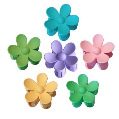 China Amazon Fashionable Hot Selling Beautiful Plastic Hair Claw Cut Small Jaw Hair Clips Strong Hold For Girls for sale