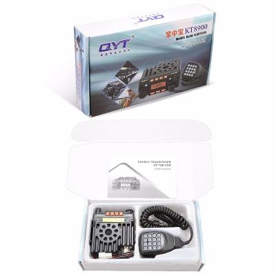 China Amazon hot selling qyt 8900 VHF UHF mini 25 watt VHF 400-480mhz dual band bass mobile radio 136-174mhz portable ham radio KT-8900 for sale