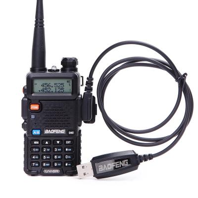 China Original BAOFENG USB computer programming cable for BAOFENG UV-5R UV-3R+ 888S two way radio with software driver CD for sale