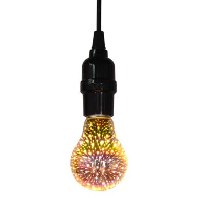 China ROAD led LED filament bulb A60 7W E27 newest model 3d bulb colorful fireworks led chinese manufacturer for sale