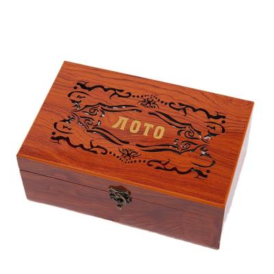 China Best Environmental Selling High Quality Digital Chess Wooden Box Indoor Sports Games Parent-child Games for sale