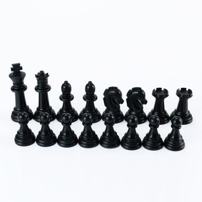 China 2022 New Design Environmental Professional Educational Chess Plastic Anomaly White And Black Chesscoin for sale