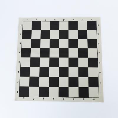 China wholesale environmental made in china chess board export black square leather chess board for sale