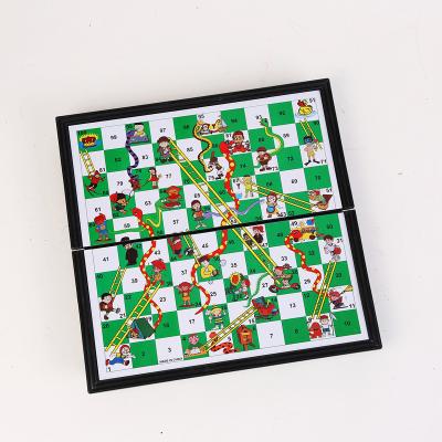 China China Environmental Factory Direct 4 Player Snake and Ladders Game Set Plastic Magnetic Board Game Set for sale