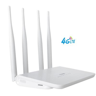 China Sim Card Wireless Wi-Fi Router Band Lock TUOSHI 4G Router wifi router 4g lte Wireless Sim Card Home Hotspot 4G RJ45 Modem Router CPE for sale