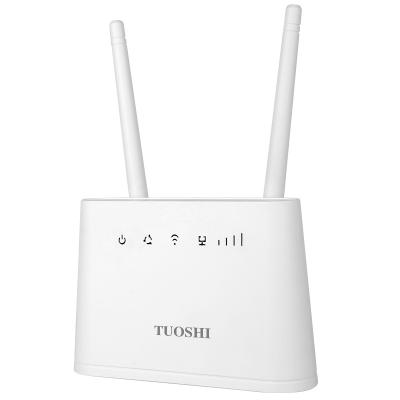 China TUOSHI enterprise lte 4g sim router internet hotspot router B1 B3 B8 B40 4g mobile wireless router for sale