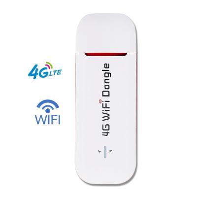 China Enterprise TUOSHI dongle modem 4g lte router wifi wireless network card dongle router global 150Mbps 4G usb router for sale