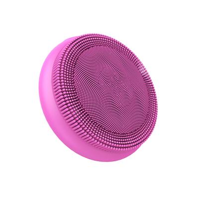 China Hot Sale Acne Treatment Beauty Device Silicon Blush Rechargeable Skin Care Face Massager Vibration Beauty Equipment Women Spa Care for sale