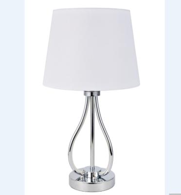 China Europe Modern Hot Selling Modern LED Table Lamp 2W +E27 Fabric Lamp for sale