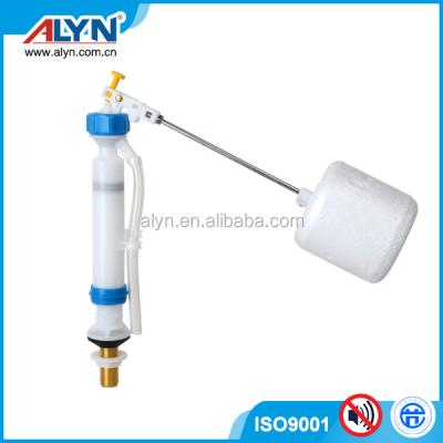 China Aluminum Float Valve Fill Rods Toilet Fittings Height Adjustable Bottom Water Tank for sale