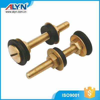 China Brass Patterns ABS Explosion Toilet Copper Brass Bolts for sale