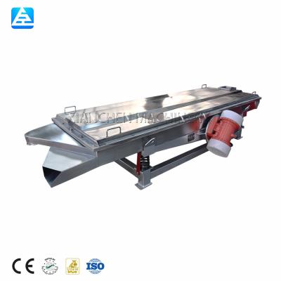 China food & Beverage Factory Linear Sieving Machine Large Output Square Vibrating Screen Linear Separator for sale